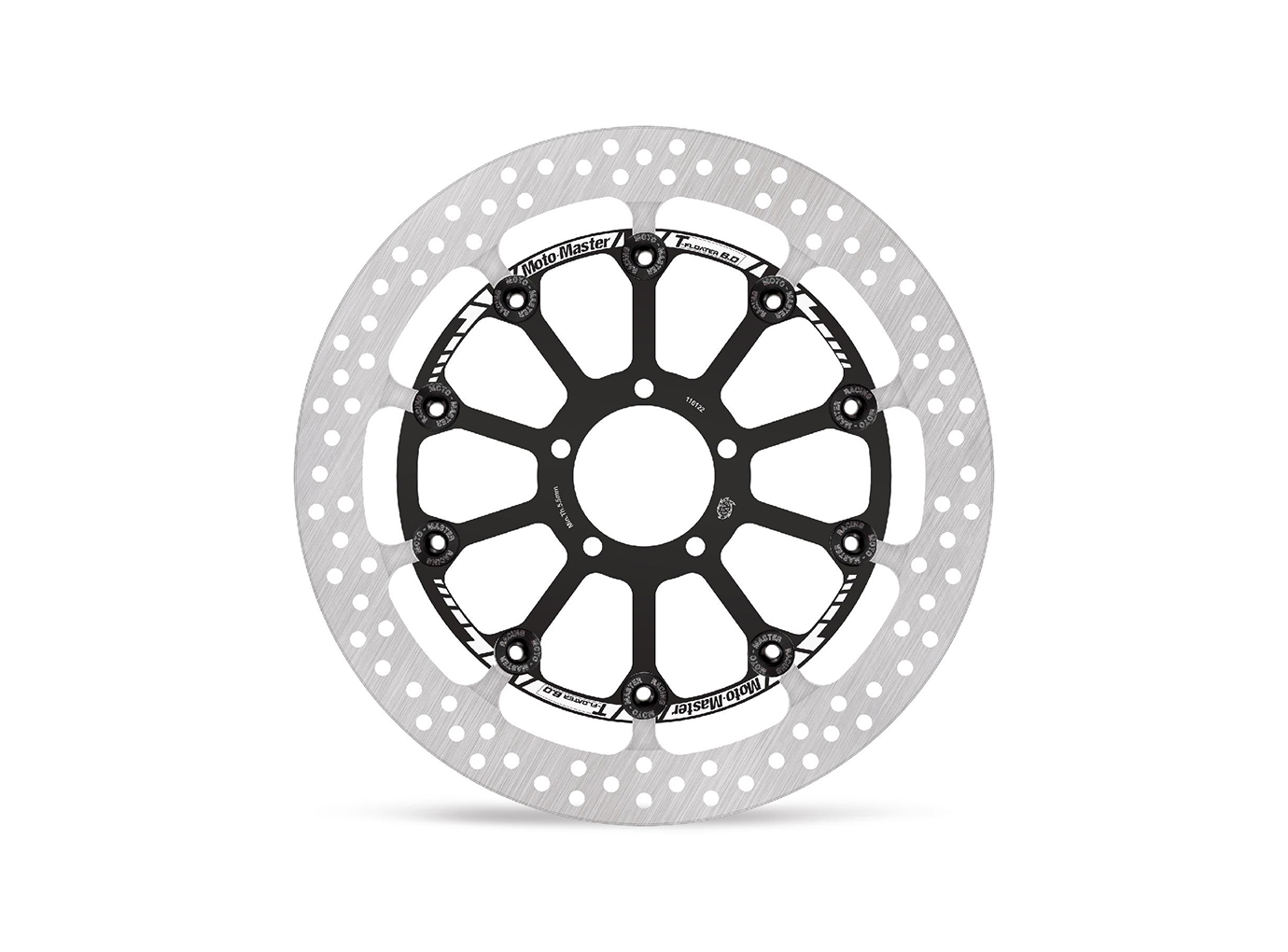 MOTO MASTER disco de freno anterior, delanteroe simétrico rotacional, T-Floater para KTM 1290 Super Duke R año del modelo 2014-2020 y KTM 1390 Super Duke R a partir del año del modelo 2024-