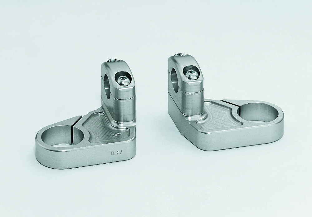 LSL Superbike-Kit con certificado de piezas para BMW K1200RS, Tipo 589, 1997-2000, Tipo K12, 2001-2004, plateado, (Tipo S)