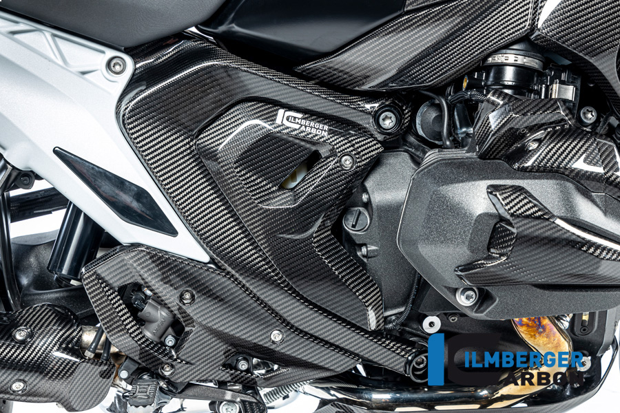 Cubierta de Carbono Ilmberger chasis de lado derecho, brillante, BMW R1300GS 2023-