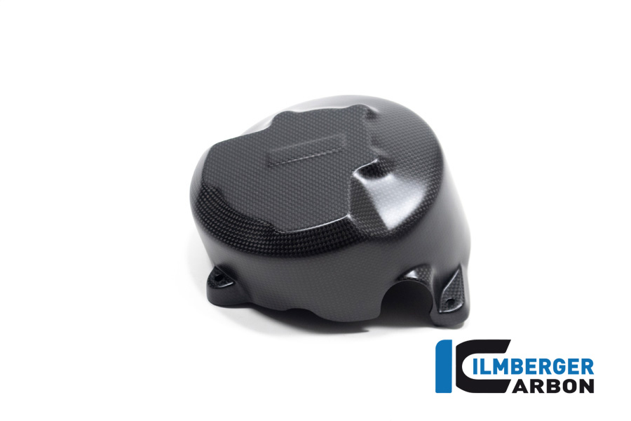 Cubierta de tapa de embrague de carbono Ilmberger, mate, Ducati Multistrada V4 Pike's Peak 2022-, Diavel V4 2023-