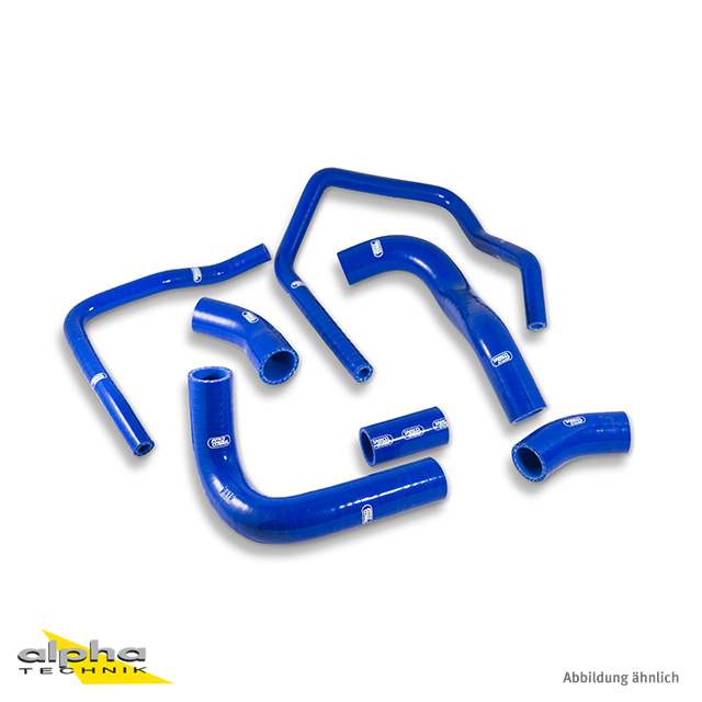 Kit de mangueras de silicona SAMCO SPORT azul para Kawasaki ZX9R modelo años 1998-2003