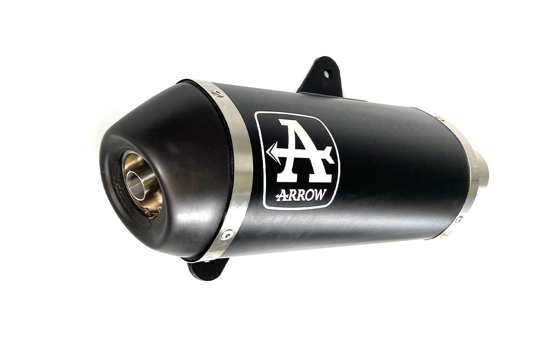 ARROW Escape DARK URBAN para Piaggio Vespa GTS 125 i.e. Año de modelo 2021-