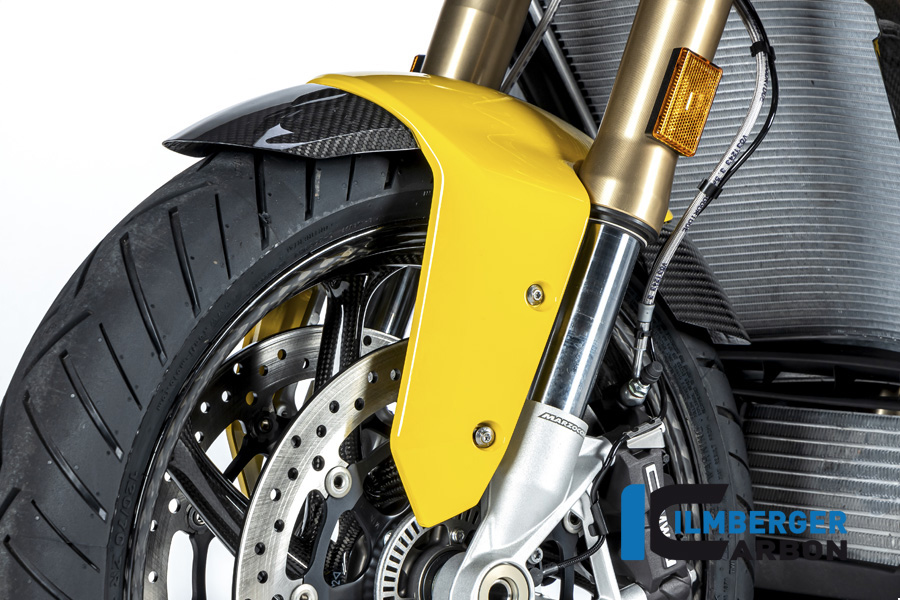 Guardabarros de carbono Ilmberger anterior, delanteroe para guardabarros original pintado, brillante, BMW S1000XR 2020- M1000XR 2024-