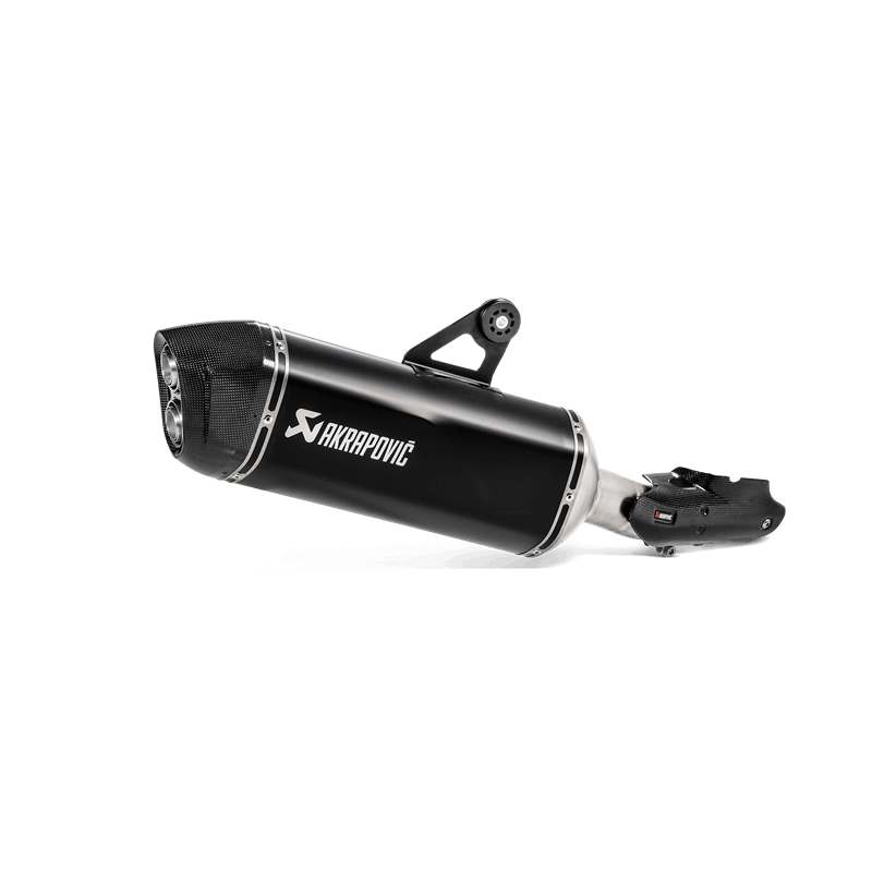 Akrapovic Slip-On Line (Titanio) Escape negro para BMW R 1250 GS y R1250GS ADVENTURE Año del modelo 2019-2023