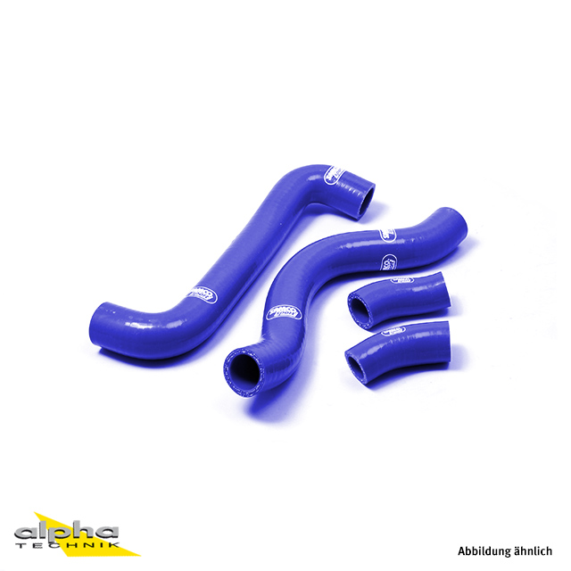 Kit de mangueras de silicona SAMCO SPORT azul para Suzuki SV650S año del modelo 1999-2002