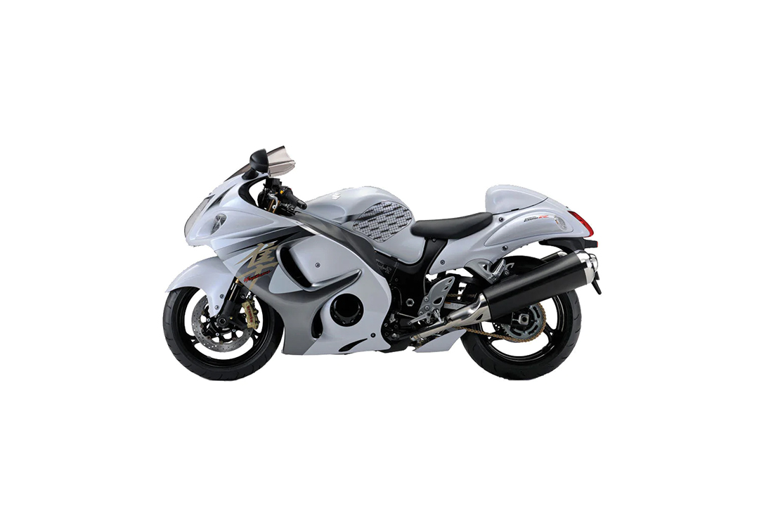 Stompgrip transparente, Icon, para Suzuki GSX1300R Hayabusa, 1999-2016