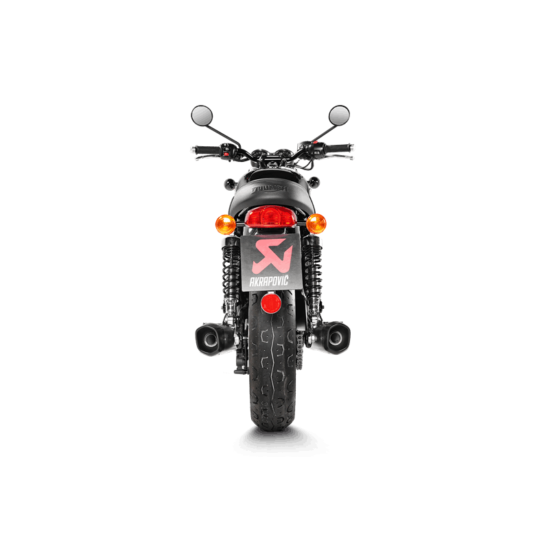 Akrapovic Slip-On Line (Titanio) Triumph Bonneville T100 2017-2020 / T120 2016-2020