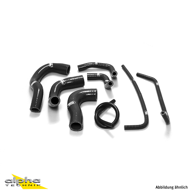 Kit de mangueras de silicona SAMCO SPORT negro para Yamaha MT-09, Tracer/XSR900