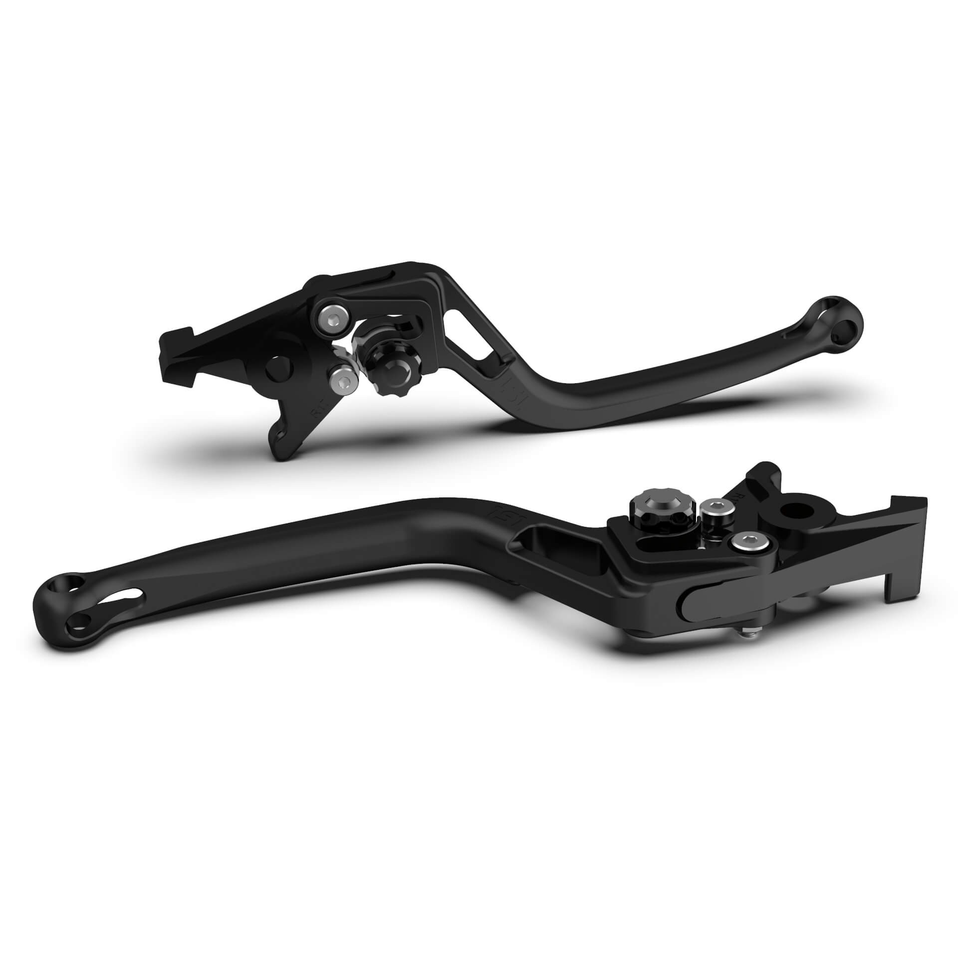 LSL maneta del embrague BOW L19, negro granallado/negro