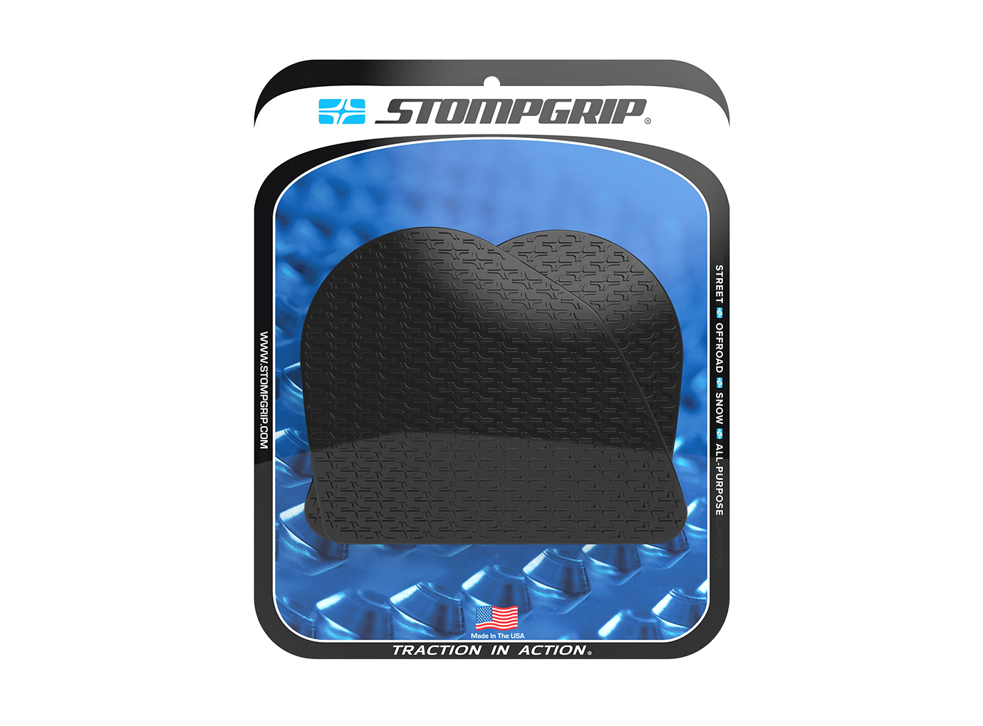 Almohadilla depósito de gasolina Stompgrip transparente, Icon, Kit depósito de gasolina para moto de calle para Ducati Desert X, 2022-2025