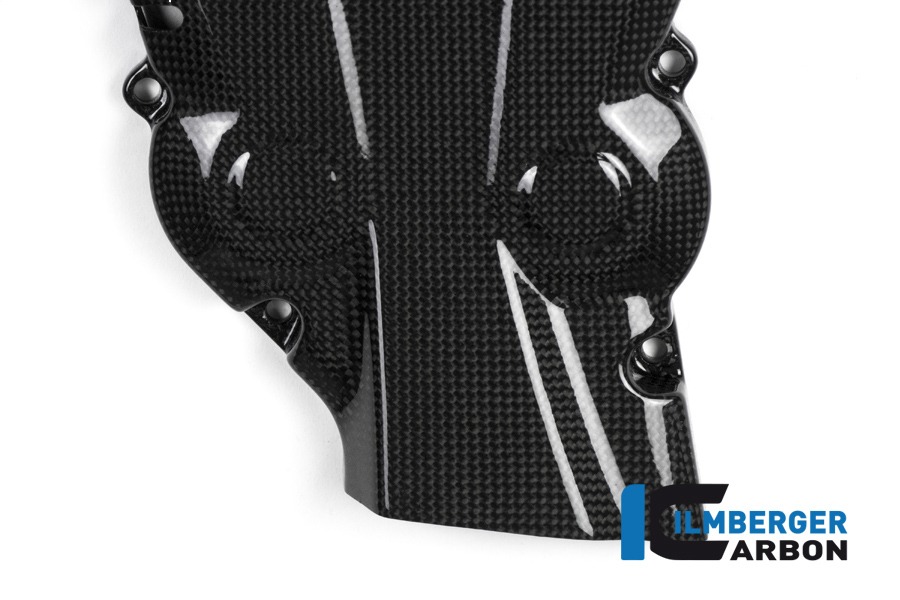 Ilmberger Carbon correa dentadaabdeckung vertical brillante, Carbono