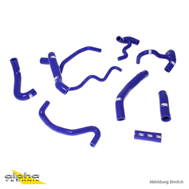 SAMCO SPORT Kit de mangueras de silicona azul para Ducati Streetfighter 848 S Streetfighter S año del modelo 2009-2015