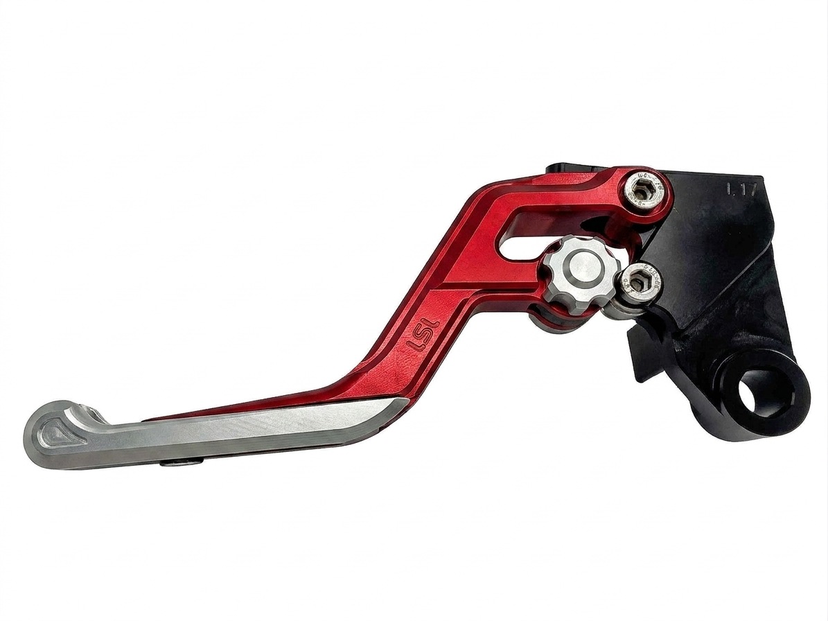 LSL ERGONIA maneta del embrague L70R Rojo/Plata/Plata