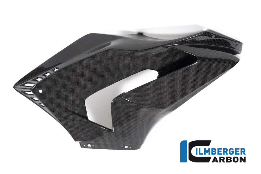 Ilmberger Carbon Panel lateral de carenado lado derecho, brillante, para Honda CBR1000RR-R Fireblade (SP), SC82, a partir de 2020-