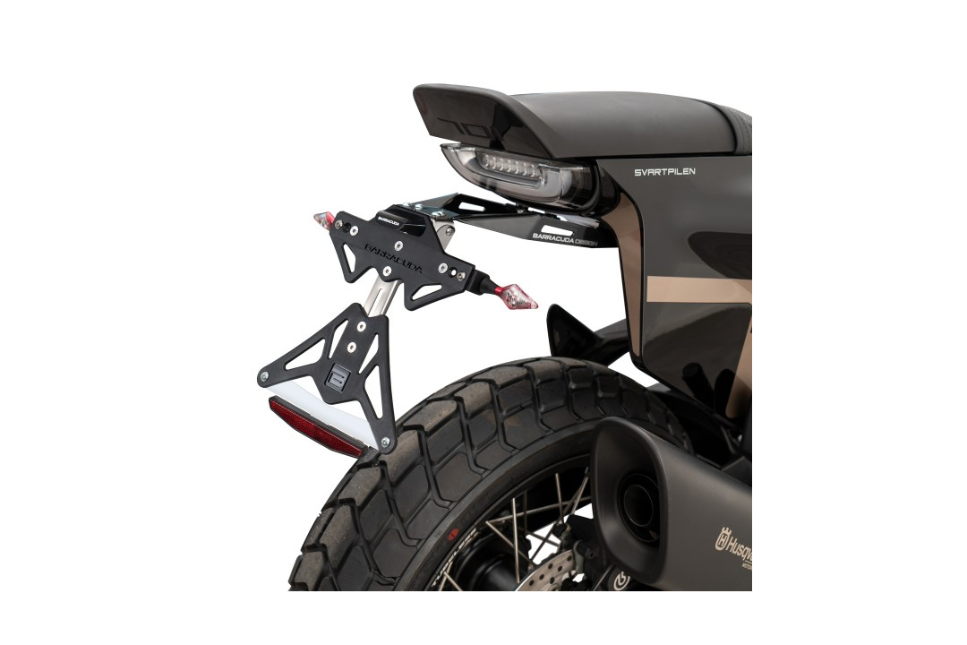 Soporte de matrícula Barracuda para Husqvarna Svartpilen 701 2018-