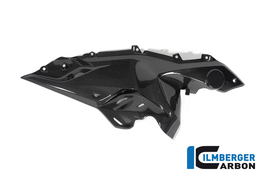 Cubierta lateral de carbono Ilmberger bajo depósito de gasolina lado derecho, brillante, BMW R1250RS 2019-