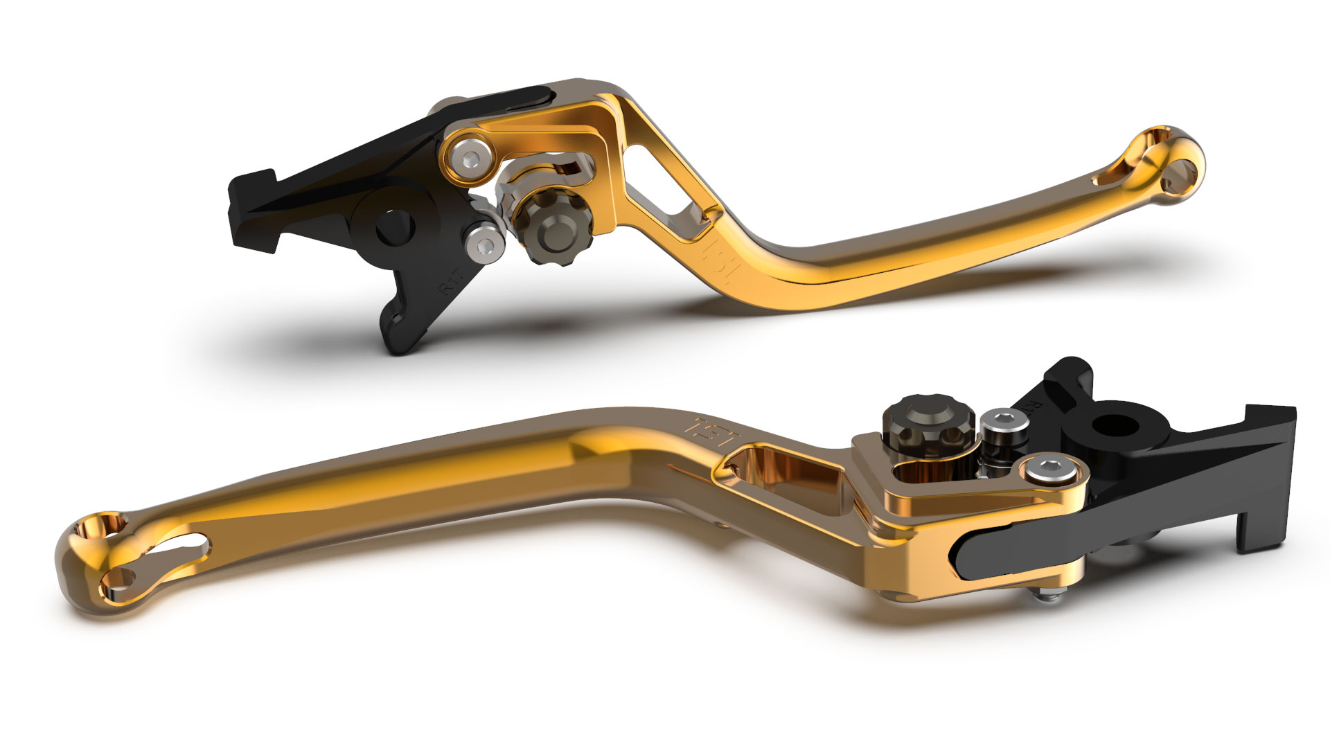 Maneta de freno LSL BOW R82, dorado/antracita
