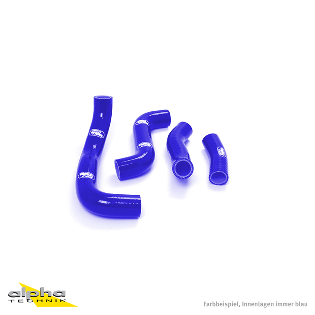 SAMCO SPORT Kit de mangueras de silicona azul para Kawasaki ZRX1100 ZRX1200 a partir del año de modelo 1997- solo para vehículos sin deshielo del carburador