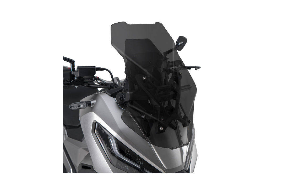 Parabrisas Barracuda Aerosport Plexiglás Gris Ahumado Oscuro para Honda X-ADV a partir del año modelo 2021-