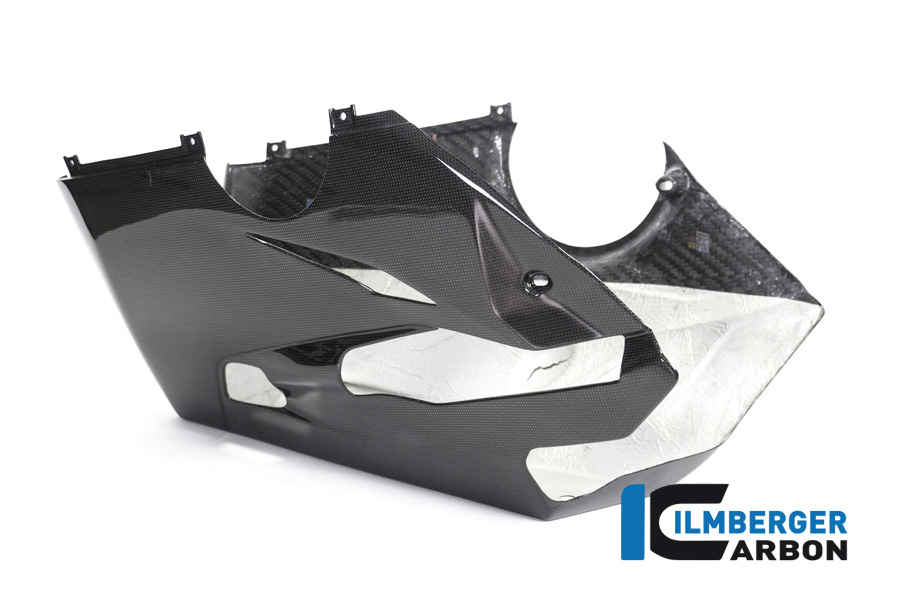 Quilla de Carbono Ilmberger para Escape Akrapovic Slip On para Ducati Panigale V4 / V4S a partir de 2018