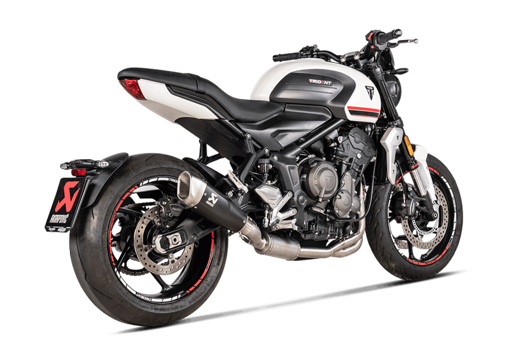 Akrapovic Racing Line (Titanium) sistema de escape para Triumph Trident 660 a partir del año de modelo 2021-