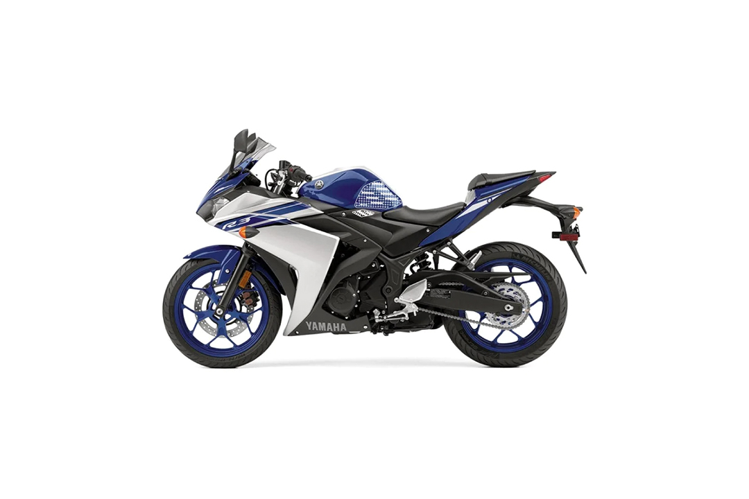Stompgrip híbrido, Volcano, para Yamaha YZF-R3, YZF-R25, 2015-2018
