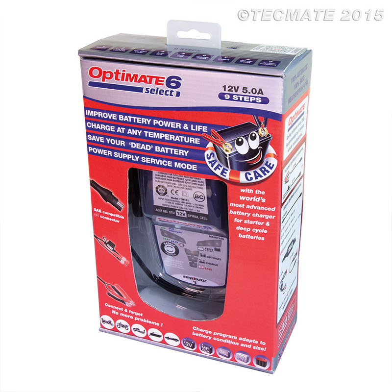 cargador de batería OPTIMATE 6 Select