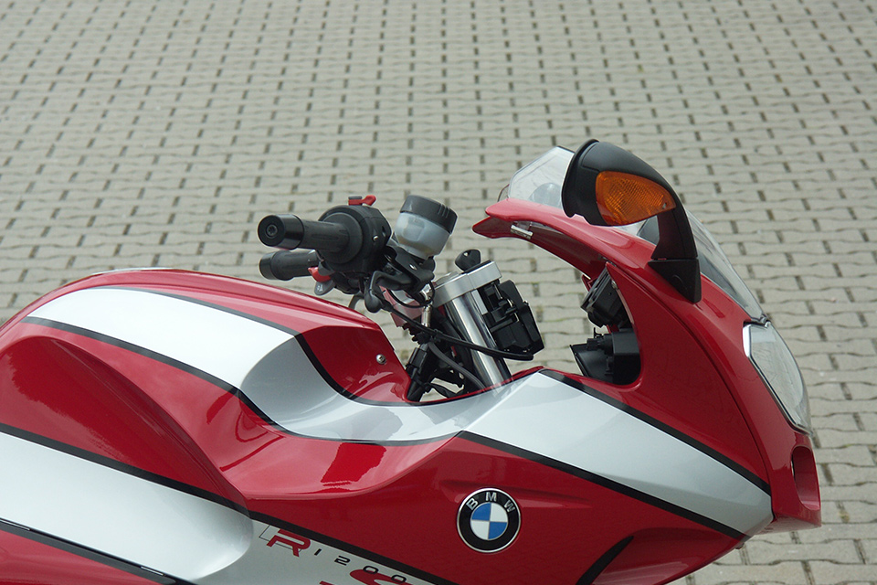 Kit Superbike LSL con certificado de piezas para BMW R1200S, Tipo R12S, 2006-, plata, (Tipo G)