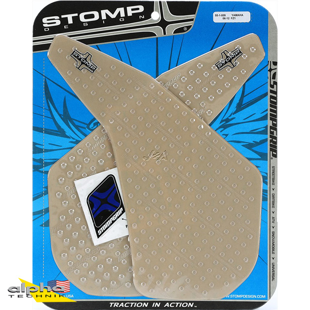 Stompgrip transparente, Volcano, para Yamaha FZ1, 2006-2015