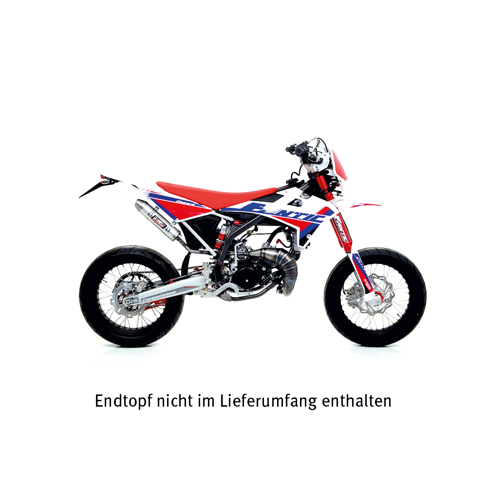 Bufanda de escape GIANNELLI ENDURO 2STROKE para Fantic 50ER / 50MR Competizione 2017