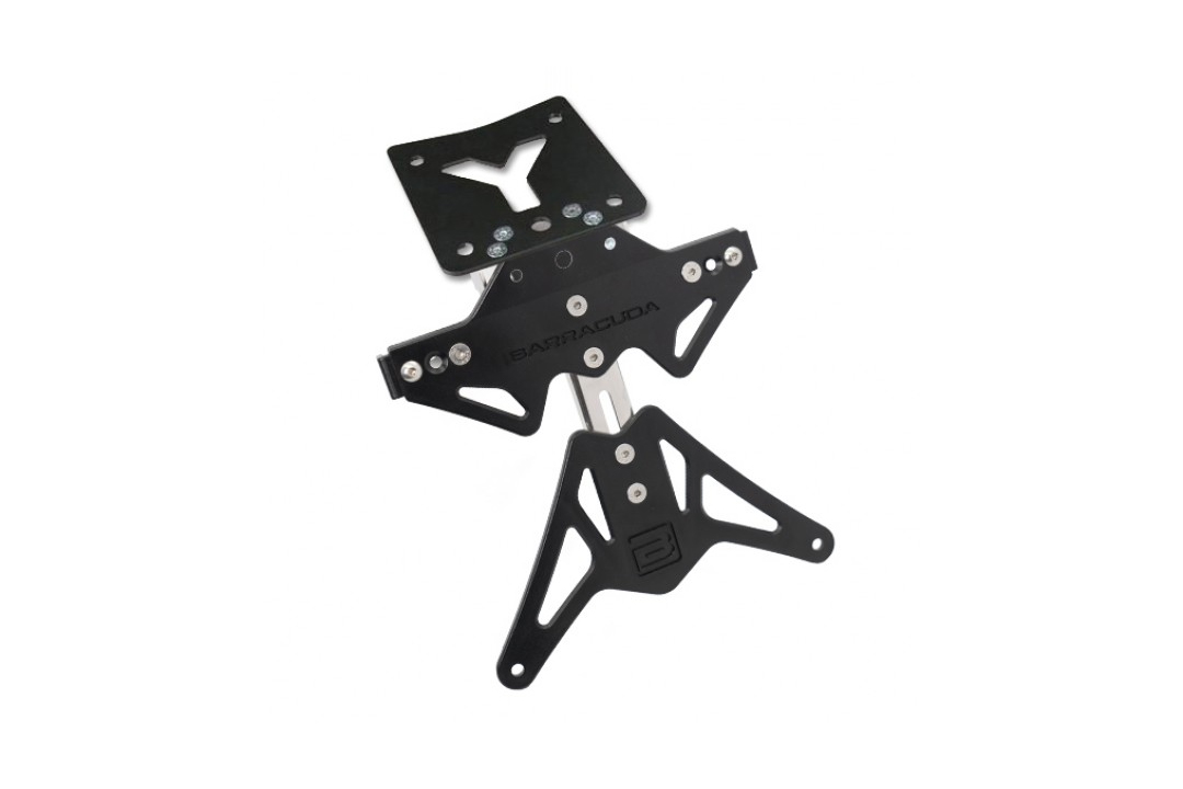 Soporte de matrícula Barracuda para Yamaha FZ8-N 2010-2016 y FZ1-N 2006-2016