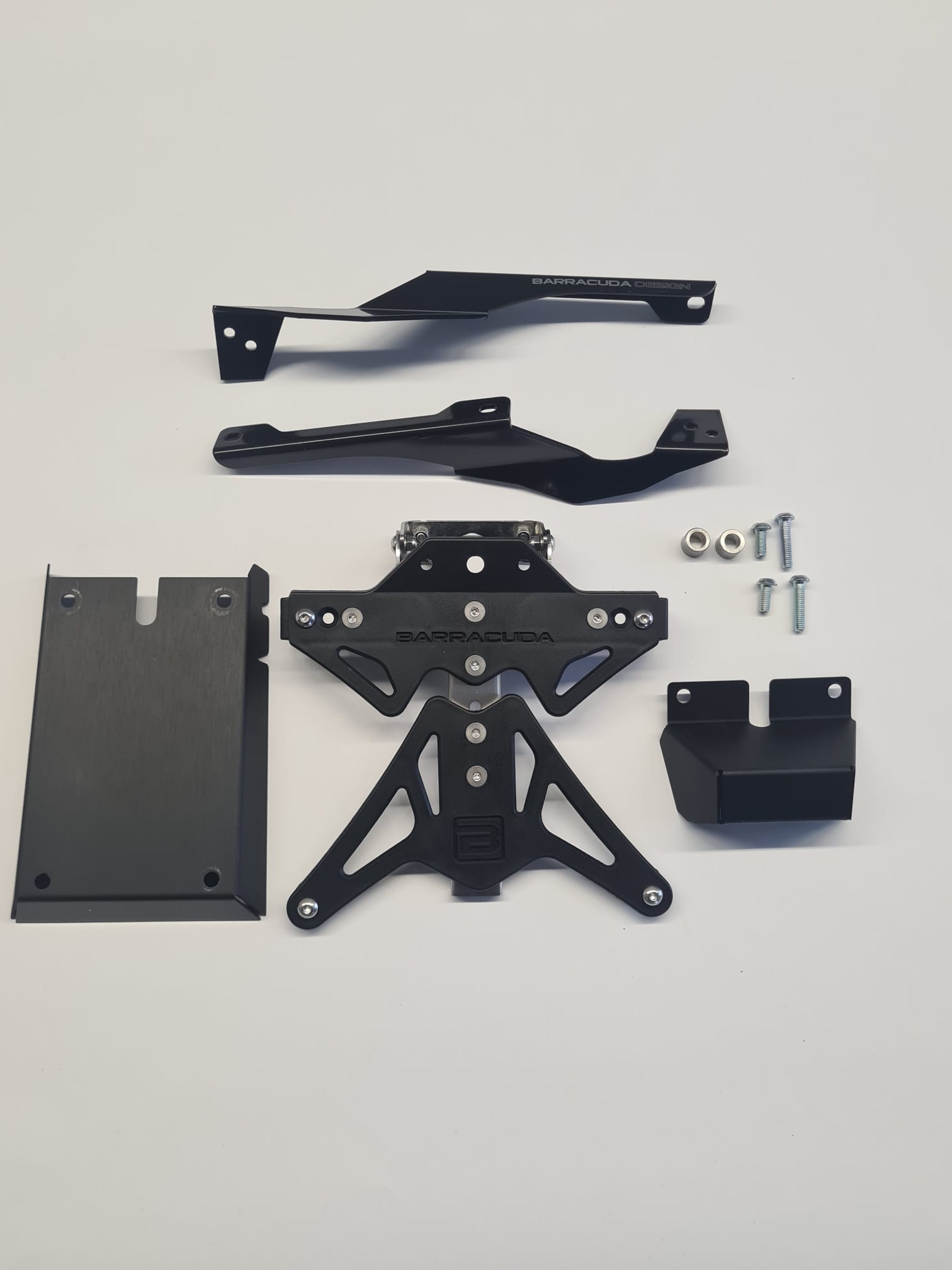 Soporte de matrícula Barracuda para Ducati MultiStrada V4S a partir del modelo 2022-