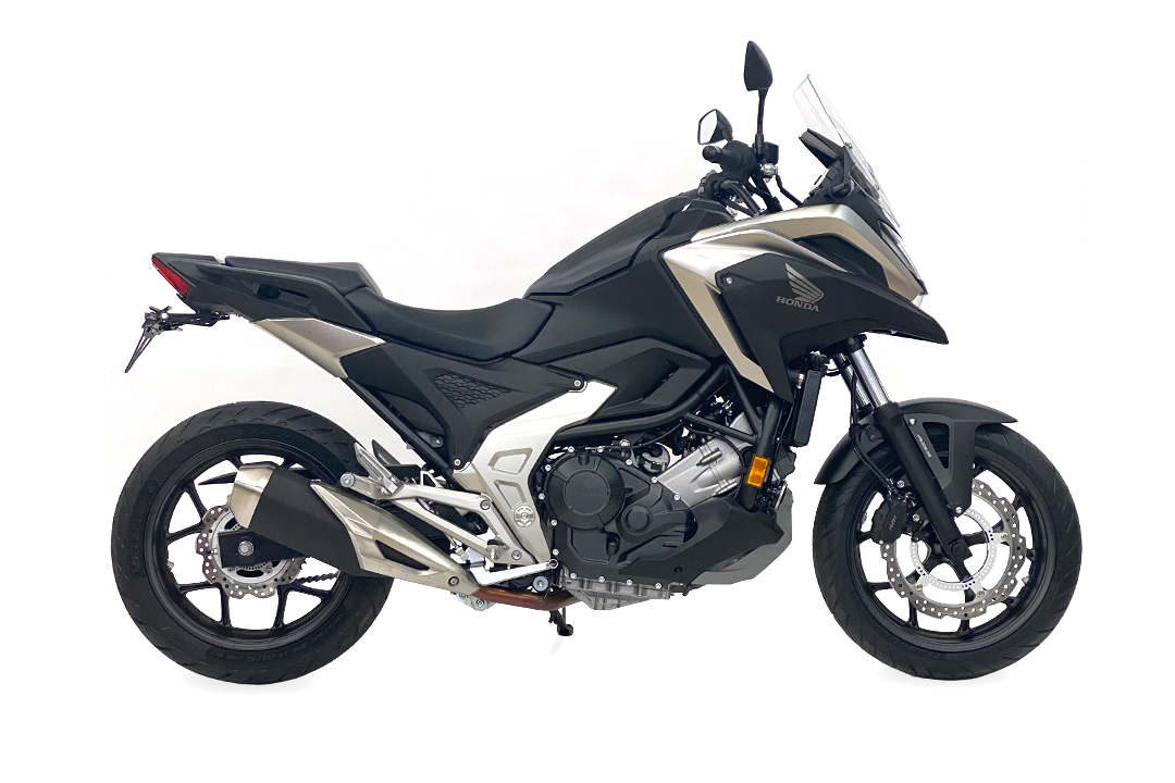 Soporte de matrícula alpha Technik para Honda NC750X a partir del año de modelo 2021-