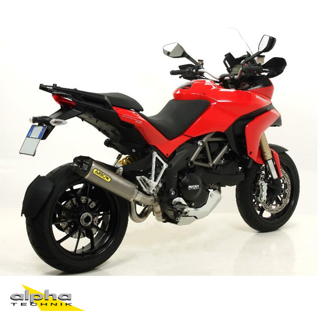 Silenciador ARROW WORKS para Ducati Multistrada 1200 / 1200S 2010-2014, Titanio
