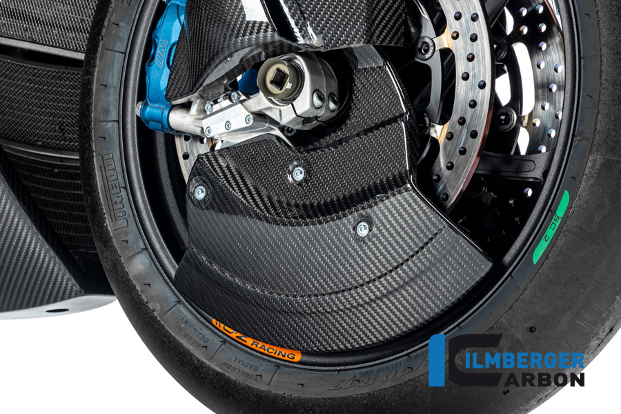 Carenado de rueda de carbono Ilmberger lado derecho, brillante, BMW M1000RR 2023-