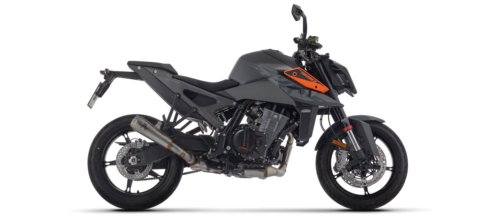 Escape ARROW PRO-RACE NiChrom para KTM Duke 990 a partir del año de modelo 2024-