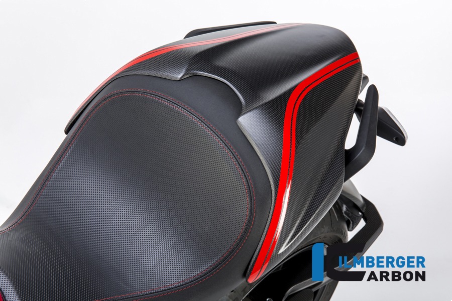 Ilmberger Carbon Tapa de asiento de pasajero mate