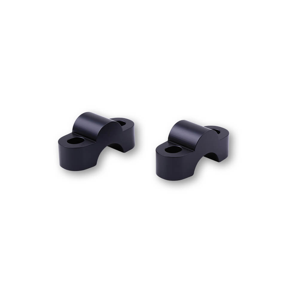 LSL Elevador de manillar, Juego de Soportes Distanciadores de 15 mm, negro