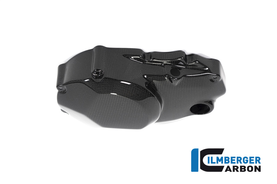 Cubierta de la tapa del motor de carbono Ilmberger lado derecho, brillante Ducati Monster 1200, 1200S 2017-