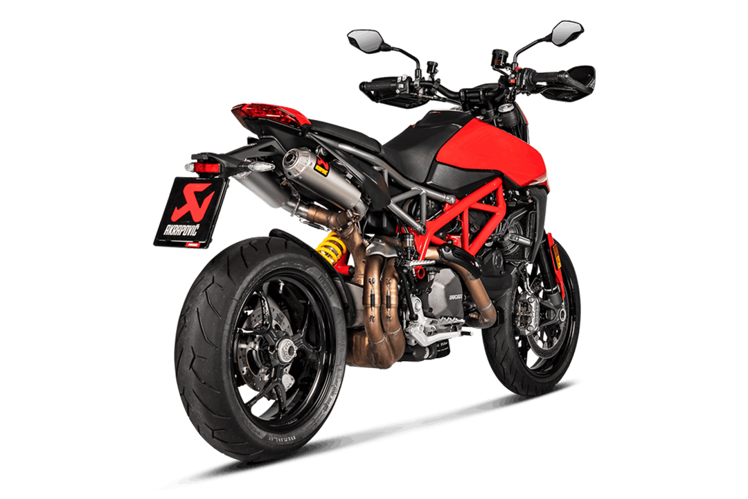 Escape Akrapovic Slip-On Line (Titanio) para Ducati Hypermotard 950 /SP a partir del año de modelo 2019-