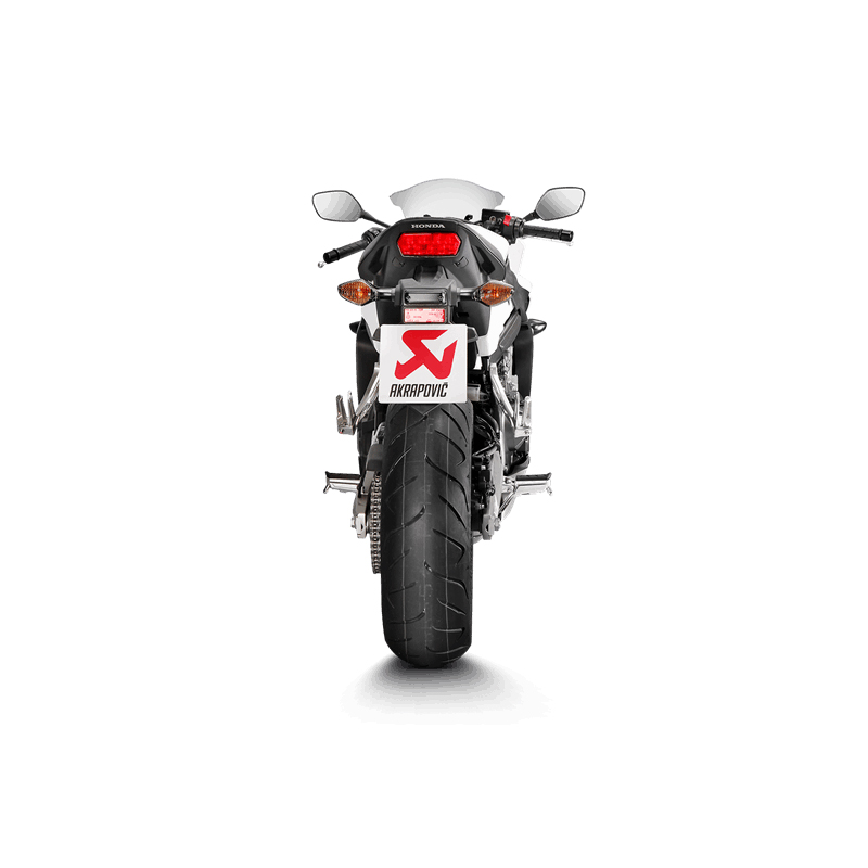 Akrapovic Racing Line (Titanium) sistema de escape para Honda CB650F 2014-2016 / Honda CBR650F 2014-2016
