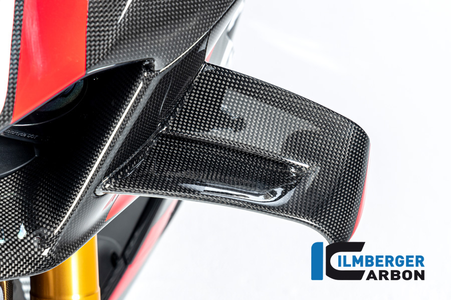 Winglet de Carenado de Carbono Ilmberger lado izquierdo Racing, brillante, Ducati Panigale V4, V4S 2022-