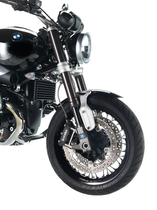 Horquilla telescópica Wilbers 46RR titanio/negro BMW RnineT