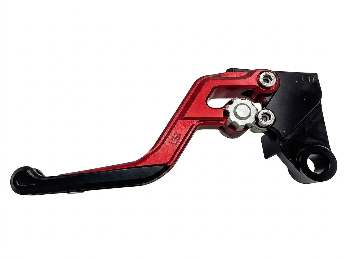 LSL ERGONIA maneta del embrague L46R Rojo/Plata/Negro