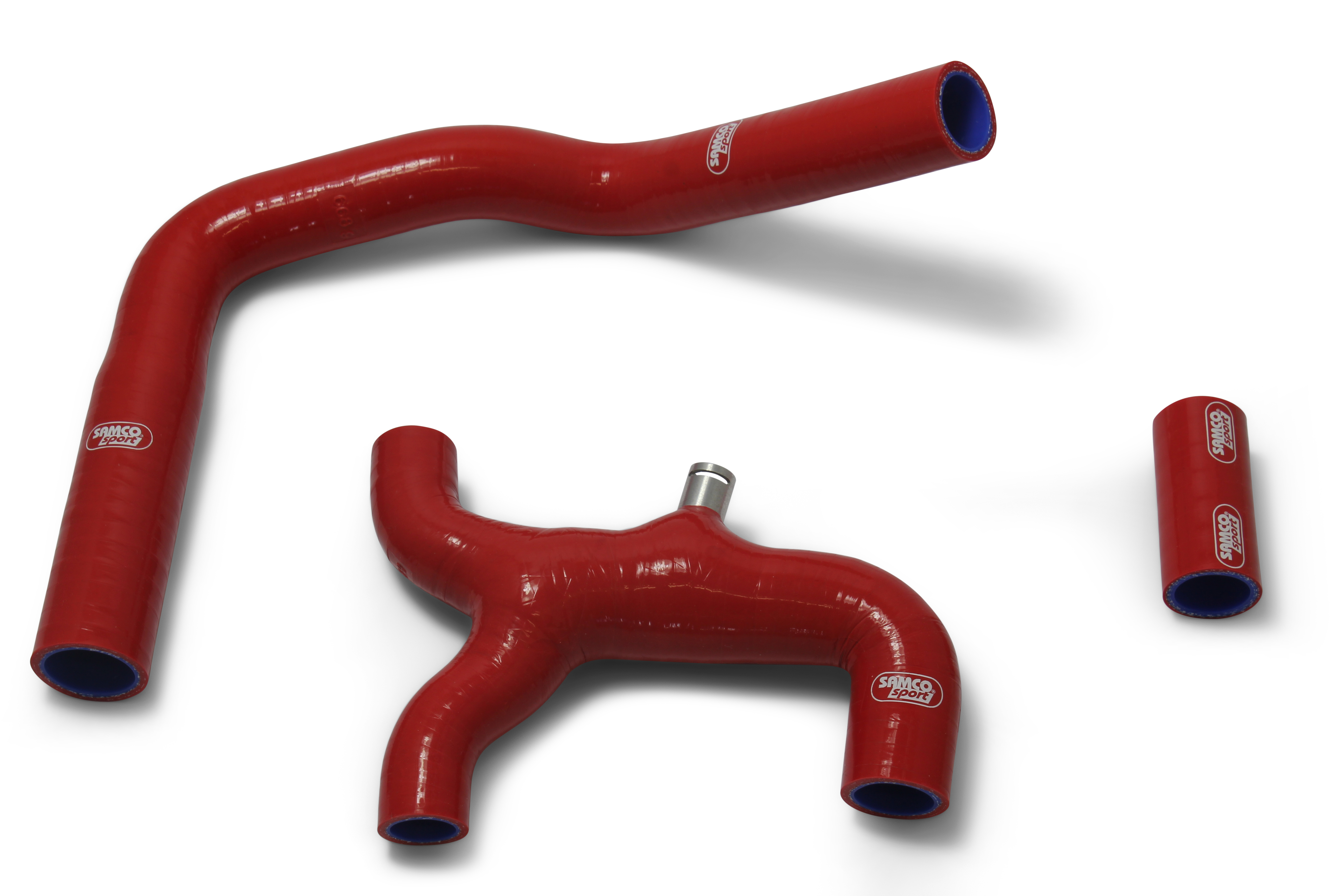 Kit de mangueras de silicona SAMCO SPORT termostato Bypass rojo para Ducati Panigale V4, 2018-2024