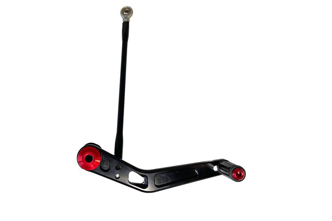 >TRACK< Sistema de estriberas negro Honda CBR1000RR SC59 SC77 2008-17, Competición, sin ABS