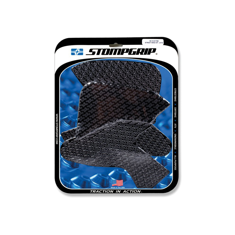 Almohadillas de tracción Stompgrip negras, para BMW F900R, 2020-2025