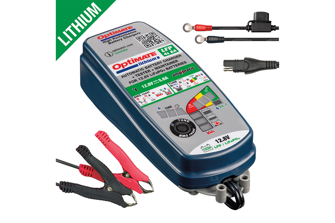 cargador de batería OPTIMATE Lithium 4s 6 Amperios