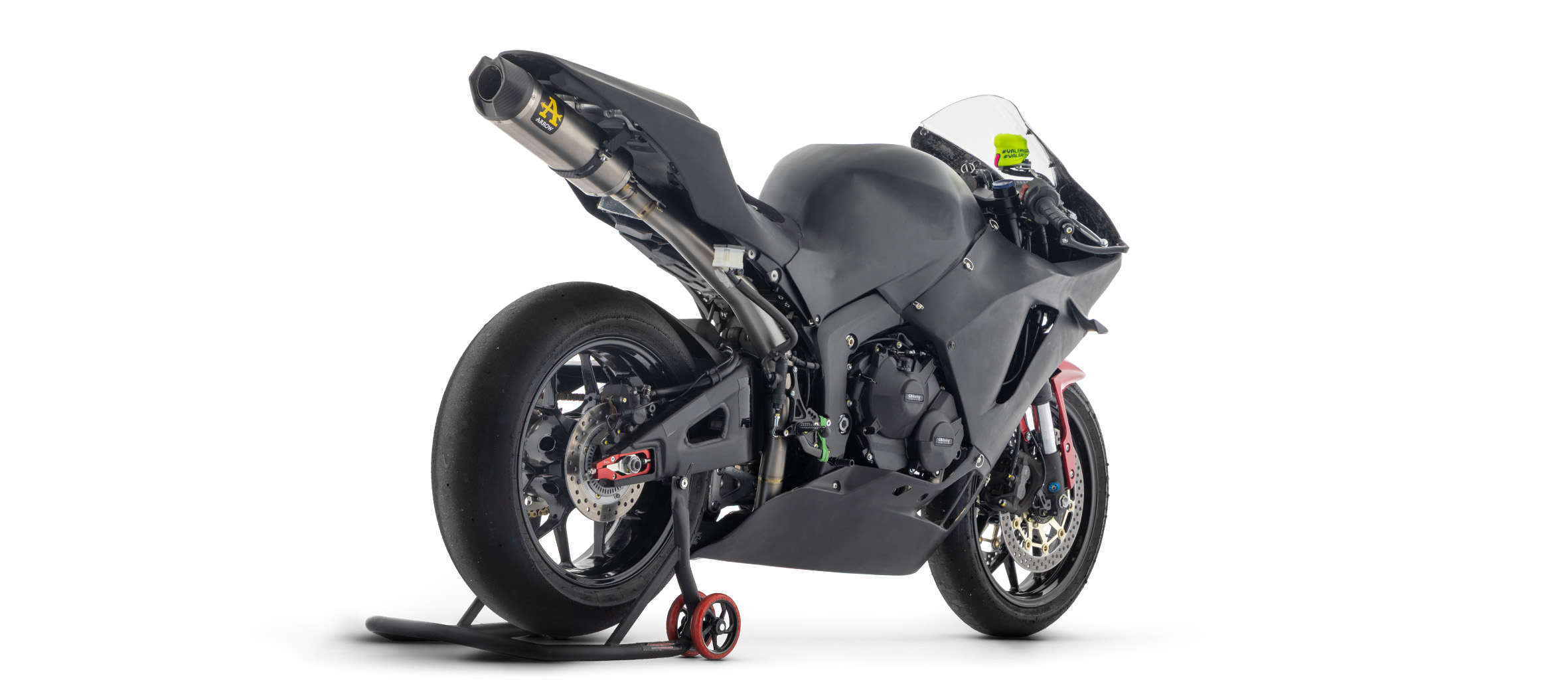 ARROW COMPETITION Sistema completo con silenciador Indy Race para Honda CBR600RR PC69 2024- Colector de titanio
