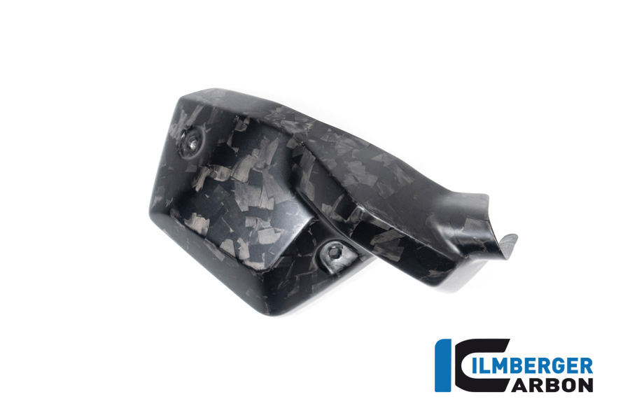 Cubierta de Inyectores de Carbono Ilmberger lado izquierdo, Black Diamond Carbon, mate, BMW R1300GS 2023-